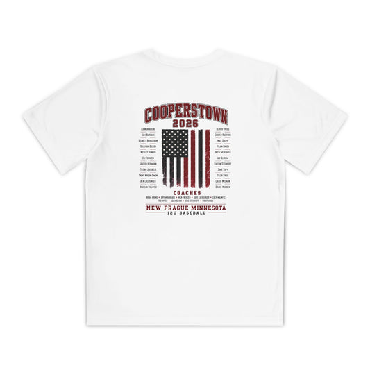 Youth SportTek Cooperstown 2026 Team Tee - Athletic