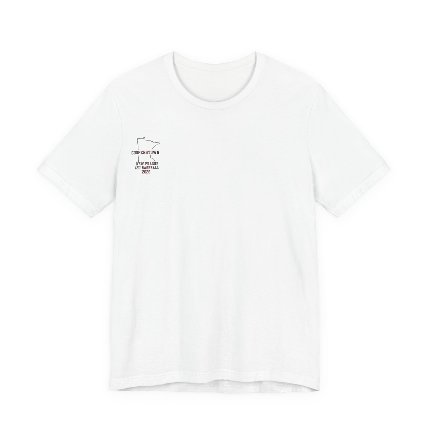 Cooperstown 2026 New Prague Team - Bella+Canvas t-shirt Simple