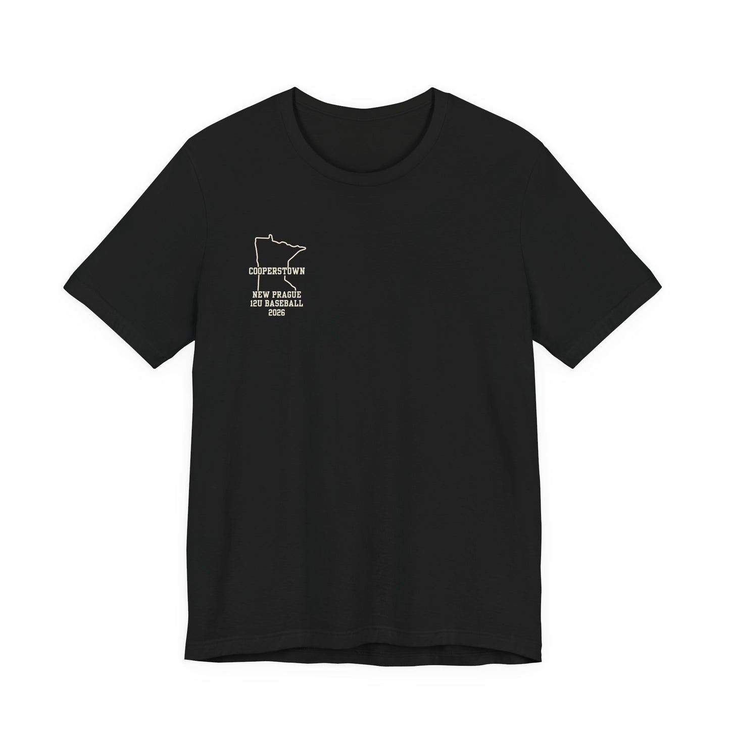 New Prague Cooperstown Team Crew Tee  Bella+Canvas · 3001