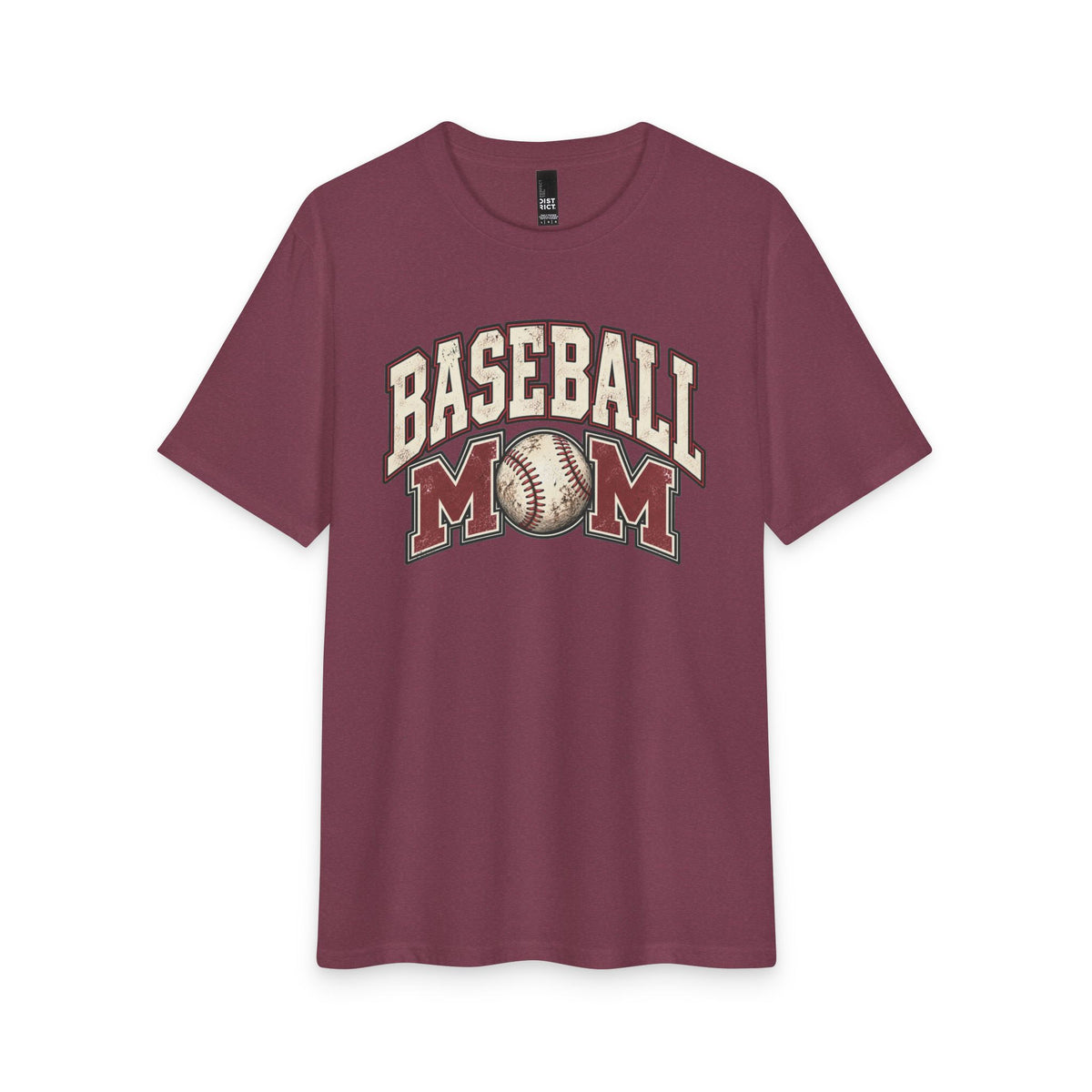Baseball Mom T-Shirt | Soft Vintage Tri-Blend Baseball Mom Tee Game Day Gift Travel Ball Mom