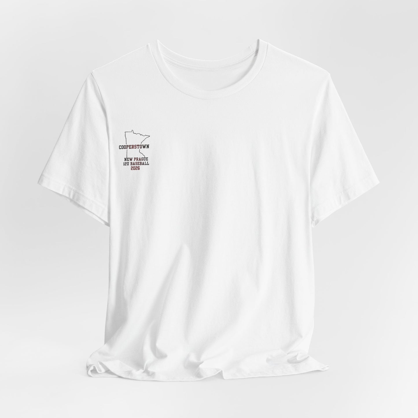 Cooperstown 2026 New Prague Team - Bella+Canvas t-shirt Simple