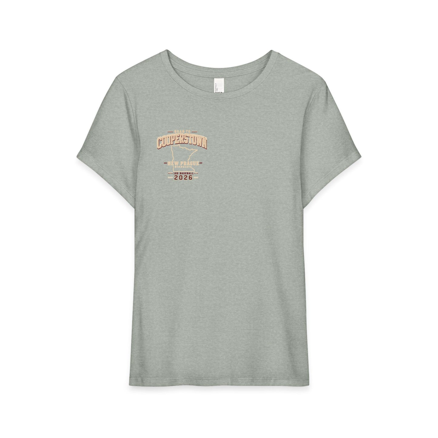 Ladies Road Ends Here Cooperstown 2026 Baseball T-Shirt
