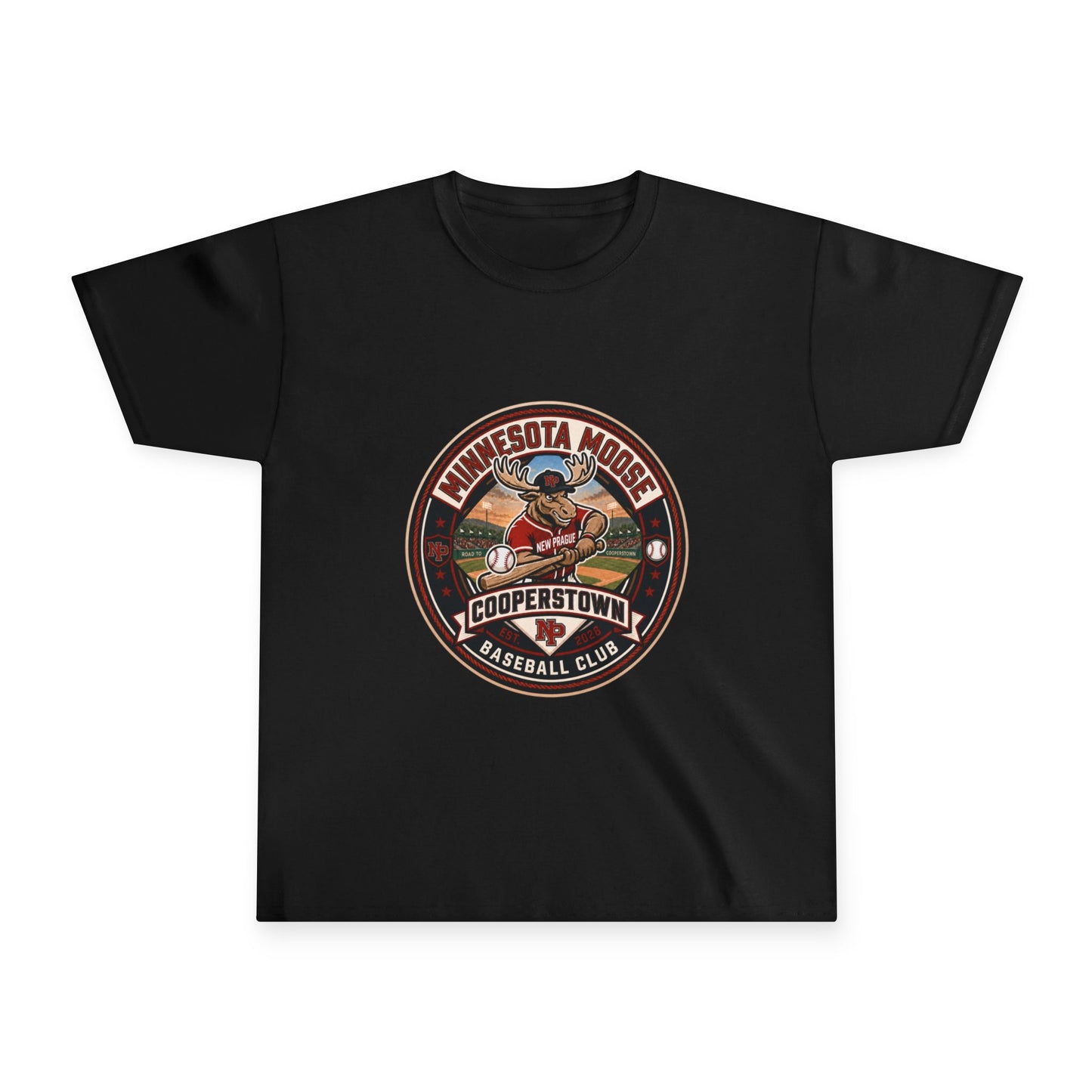 Youth T-Shirt — Minnesota Moose Cooperstown Baseball Club Gildan 2000B