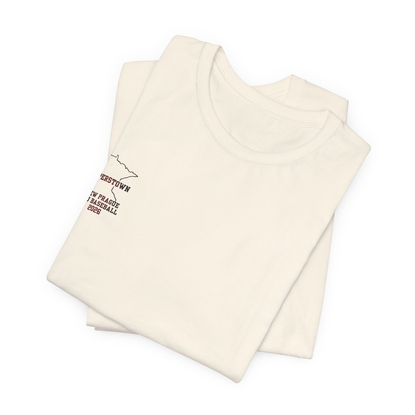 New Prague 12U Baseball Team Tee — Cooperstown 2026 Coaches & Player Roster
