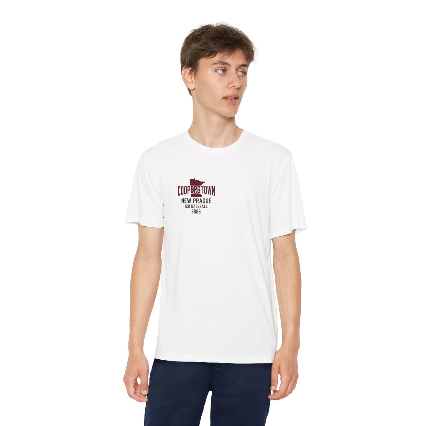 Youth SportTek Cooperstown 2026 Team Tee - Athletic