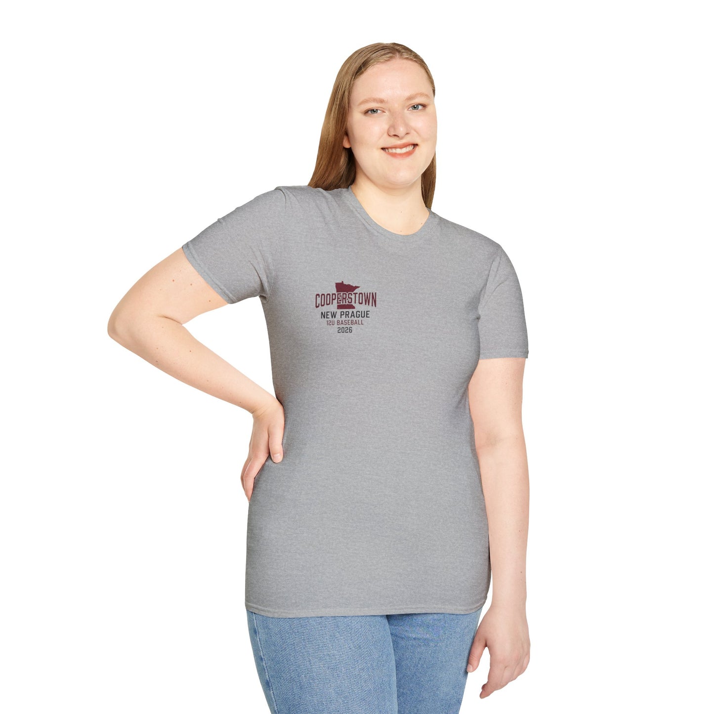 Cooperstown New Prague 12U Baseball 2026 T-Shirt