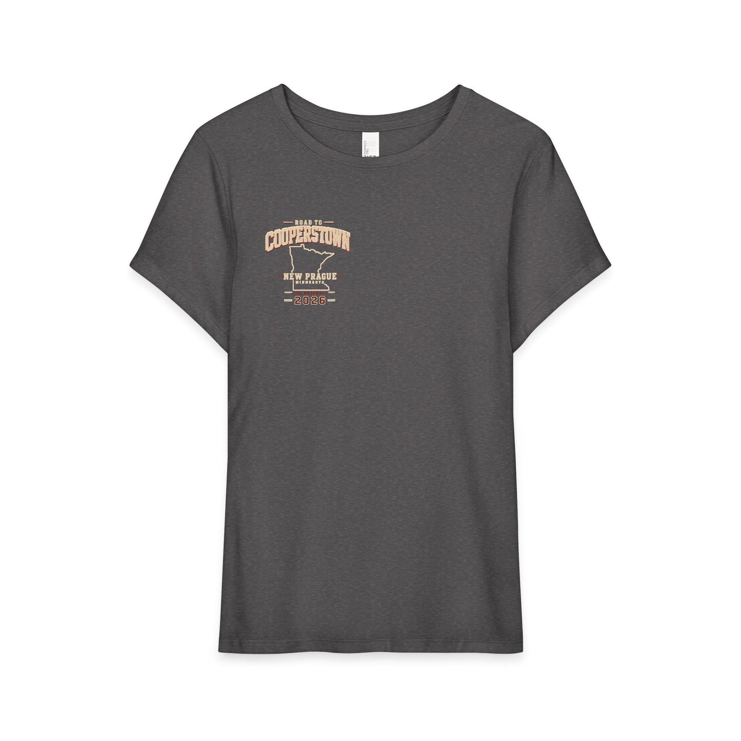 Ladies Road Ends Here Cooperstown 2026 Baseball T-Shirt