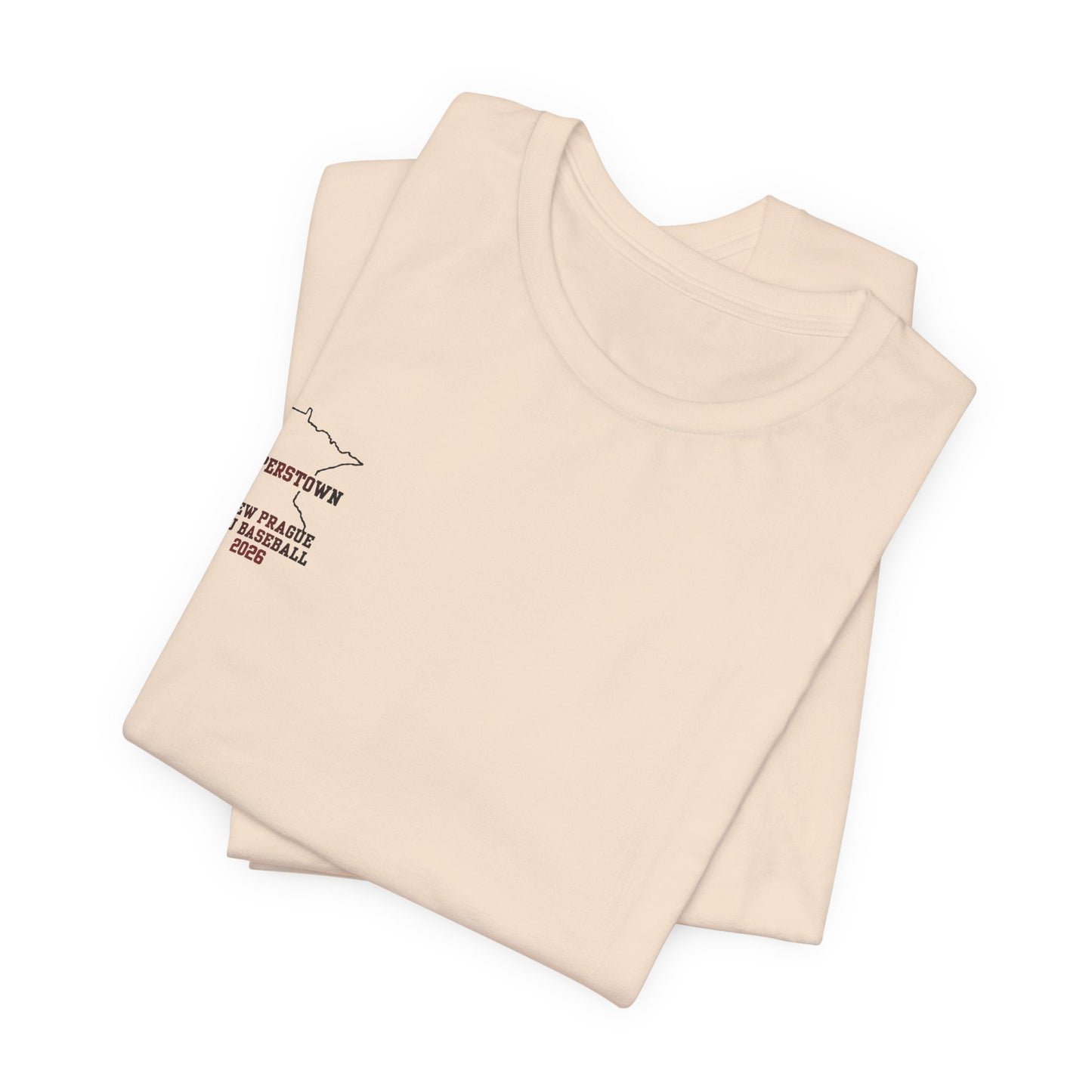 New Prague 12U Baseball Team Tee — Cooperstown 2026 Coaches & Player Roster