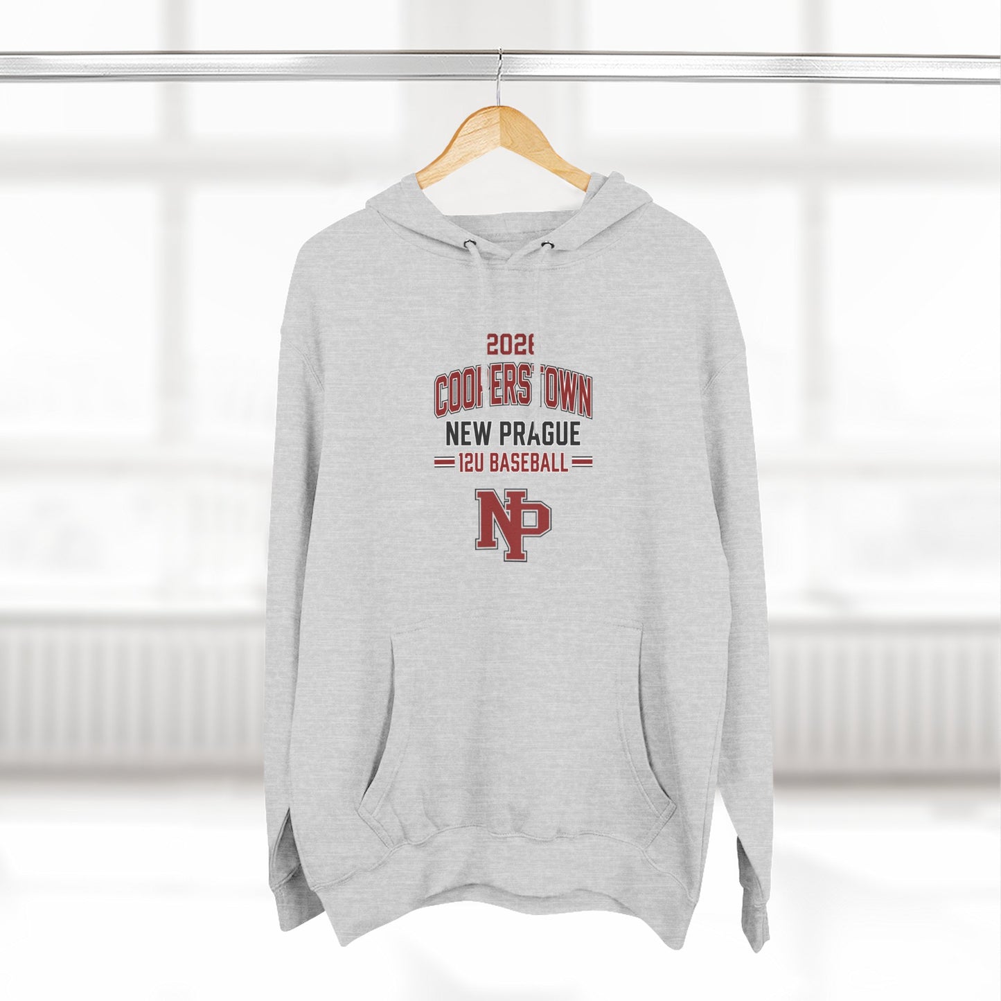 Cooperstown 2026 - Three-Panel Fleece Hoodie Lane Seven LS14001 (higher shipping fee)