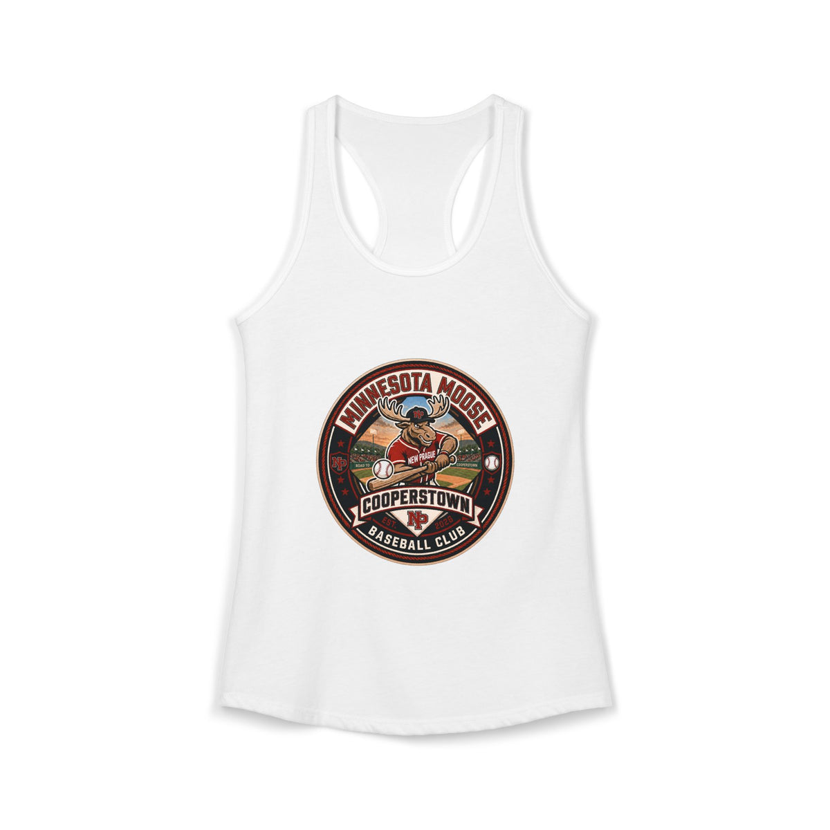 Minnesota Moose Cooperstown 2026 - racerback tank