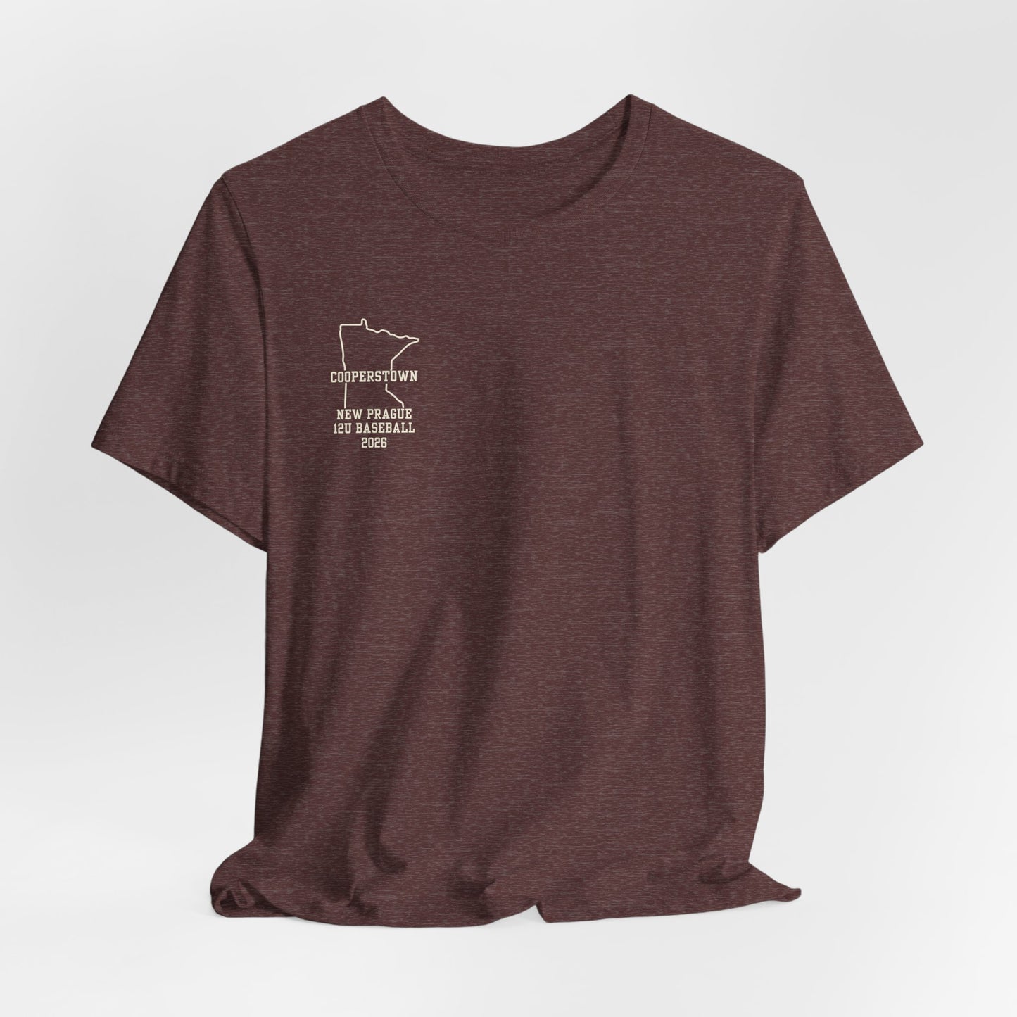 Cooperstown 2026 New Prague Team - Bella+Canvas t-shirt Simple