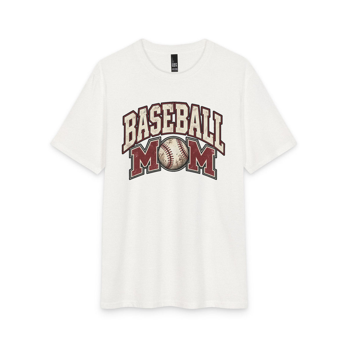 Baseball Mom T-Shirt | Soft Vintage Tri-Blend Baseball Mom Tee Game Day Gift Travel Ball Mom