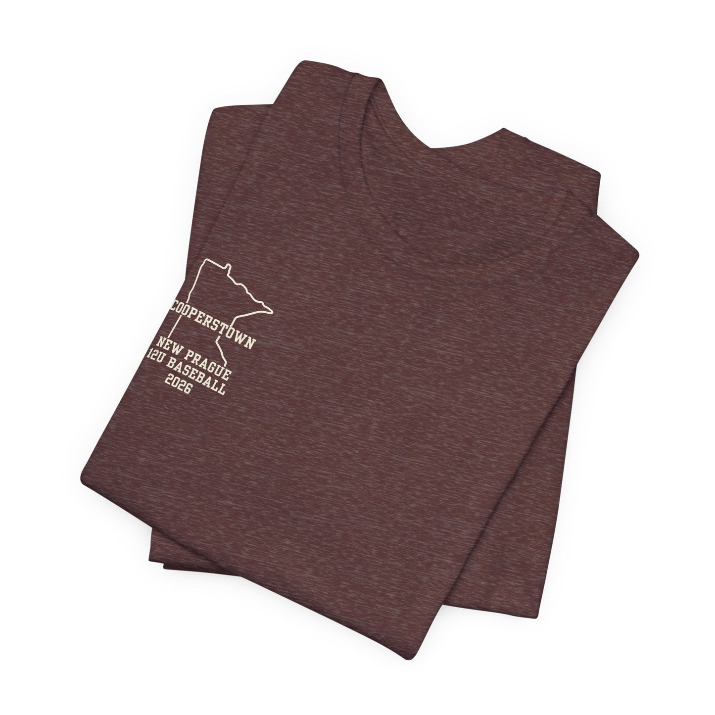 Cooperstown 2026 New Prague Team - Bella+Canvas t-shirt Simple