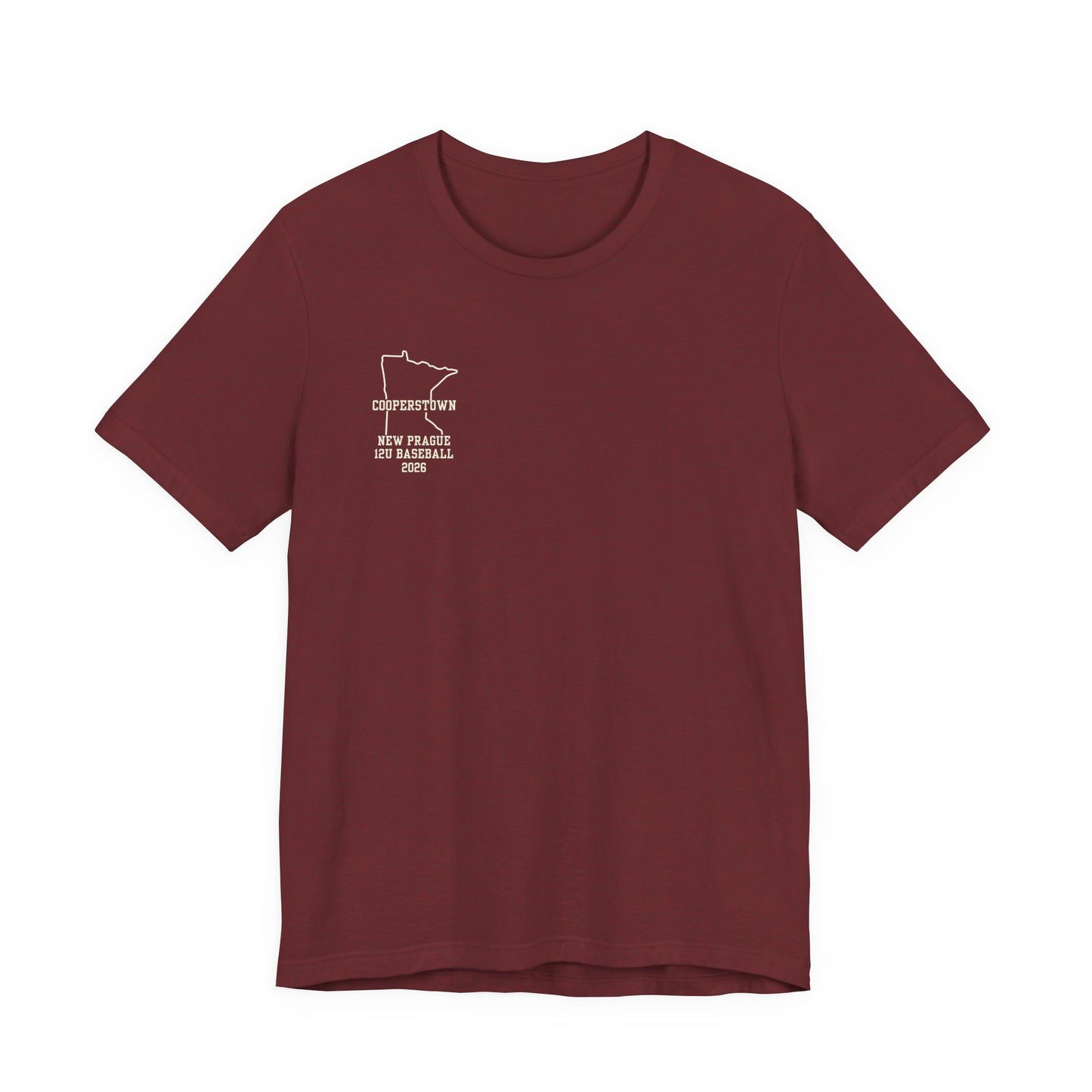 Cooperstown 2026 New Prague Team - Bella+Canvas t-shirt Simple