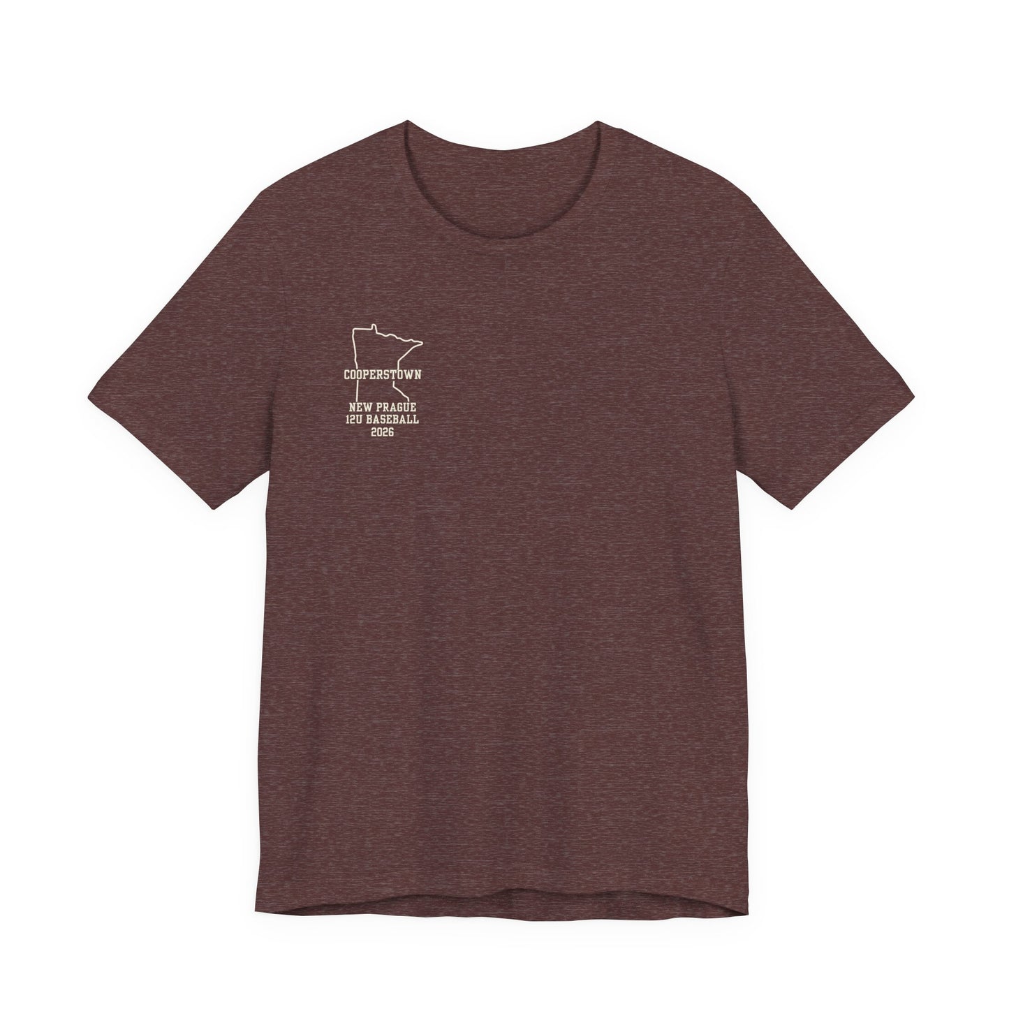 New Prague Cooperstown Team Crew Tee  Bella+Canvas · 3001