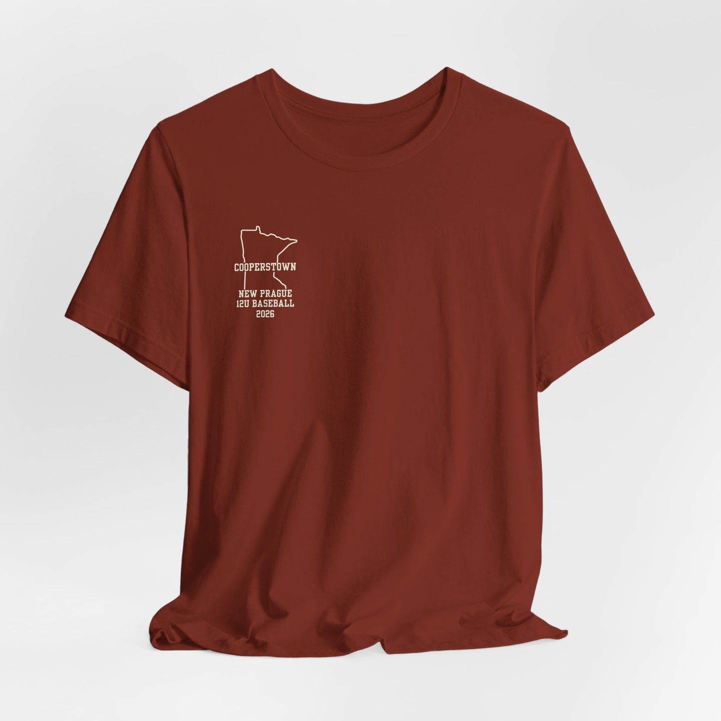 Cooperstown 2026 New Prague Team - Bella+Canvas t-shirt Simple